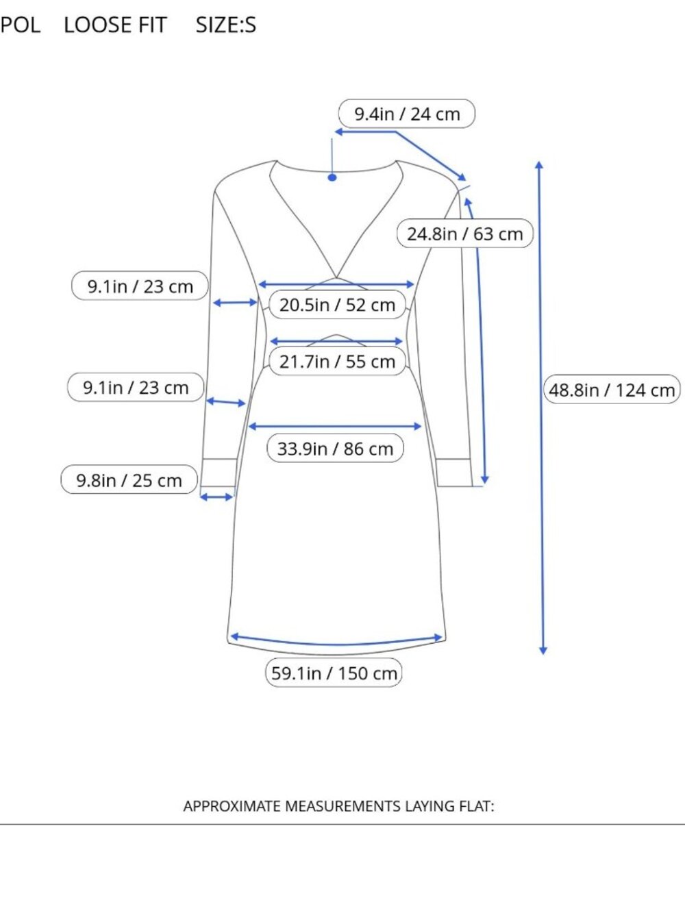 Pol Boho Midi Dress Double Gauze Patchwork Oversize Loose Fit Ivory Size S M L - Picture 3 of 11